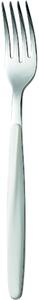 Forchette My Fusion Set 6 pezzi in acciaio inox 18/10 (AISI 304) manico in ABS bianco lavabili in lavastoviglie