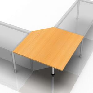 XBT12 S - Pannello trapezoidale 120x120 in faggio