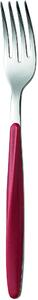 Forchette My Fusion Set 6 pezzi in acciaio inox 18/10 (AISI 304) manico in ABS Rosso lavabili in lavastoviglie