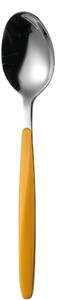 Cucchiaio My Fusion Set 6 pezzi in acciaio inox 18/10 (AISI 304) manico in ABS Giallo Ocra lavabili in lavastoviglie