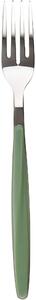 Forchette My Fusion Set 6 pezzi in acciaio inox 18/10 (AISI 304) manico in ABS Verde oliva lavabili in lavastoviglie