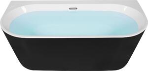 BELIANI Vasca ovale 170 x 80 cm in acrilico sanitario Accessori da bagno minimalisti Design moderno