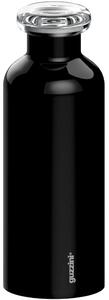 Energy On The Go Bottiglia Termica da Viaggio, 7.3 x 21.2 cm, Nero Black