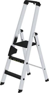 Scaletta in alluminio 250kg con clip-step R13, 3 gradini
