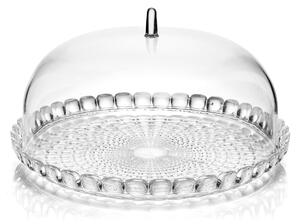 Tortiera con campana Piccola Rotonda � 30xh16 cm BPA FREE Colore Trasparente