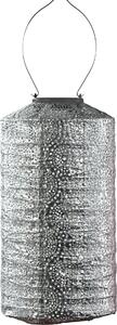 LUMIZ Illuminazione da giardino - Luci da esterno - Cilindro occulto - 18 cm - Argento