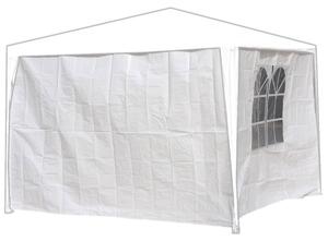 Pareti laterali per gazebo 3x3 m - bianco Linder Exclusiv