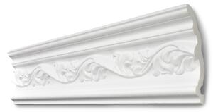 Profilo decorativo Decosa G34, bianco, 75 x 120 mm, lunghezza: 2 m - 10 pezzi