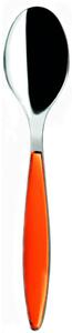 Cucchiai da tavola Feeling set da 6 pezzi in acciaio 18/10 (AISI 304) 20,05 cm manico ABS Lavabile in lavastoviglie Arancio