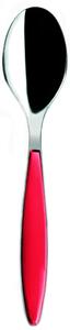 Cucchiai da tavola Feeling set da 6 pezzi in acciaio 18/10 (AISI 304) 20,05 cm manico ABS Lavabile in lavastoviglie rosso
