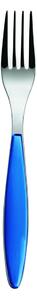 Forchette da tavola FEELING set da 6 pezzi in acciaio 18.10 (AISI304) 20.5 Cm Blu mediterraneo lavabili in lavastoviglie