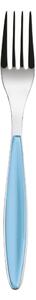 Forchette da tavola FEELING set da 6 pezzi in acciaio 18.10 (AISI304) 20.5 Cm Azzurro cielo lavabili in lavastoviglie