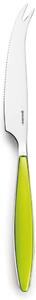 Coltello Formaggio due punte Feeling inox 18/10 lucido 23,8 cm Verde Mela