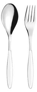 Confezione due pezzi Posate a Servire FEELING GUZZINI manicatura in ABS 236 mm composizione Cucchiaione e Forchettone e in scatolata regalo