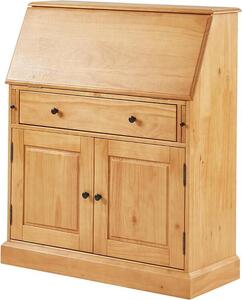 Segreteria - MDF e legno di pino - color rovere - CLEORE