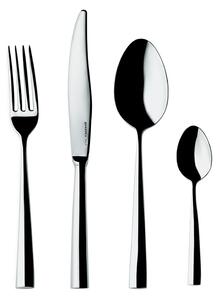 Servizio Posate My Table Guzzini 24 pezzi in acciaio inox 1810 lavabili in lavastoviglie in confezione regalo
