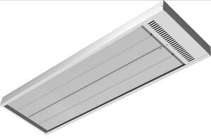 Rivoluzionario faretto da soffitto in bianco, adatto a stanze di grandi dimensioni Etherma, potenza: 2000 watt