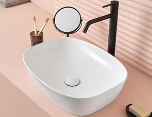 Lavabo da appoggio BALTA 50,5 x 38,5 x 14h cm, bianco