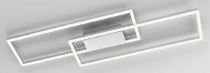 Casa NOVA plafoniera ARAGA LB 98x27 cm argento plafoniera