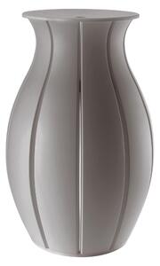 Portabiancheria Ninfea diametro 43xh65 cm - 63 lt in materiale Plastico antibatterico con fori di areazione anti umidit� Grigio Opaco