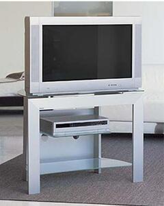 Porta TV Cubo 88 in alluminio anodizzato 88x51xh68 cm portata max 100 kg