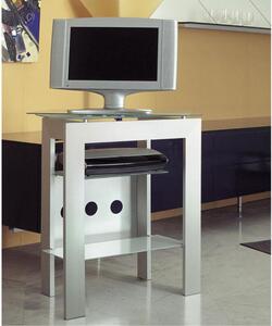 Porta TV Prisma Girevole in alluminio anodizzato Portata max 60kg Plasma da 19 inch a 26 inch