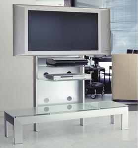 Porta TV Spazio 130 in alluminio anodizzato Plasma da 32 inch a 50 inch