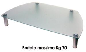 Porta TV Video Crystal 94 Portata massima - 70kg Plasma da 26 a 60 pollici