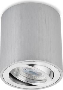 Sweet LED faretto da superficie spazzolato spot da superficie GU10 7W alluminio spot da soffitto 230V