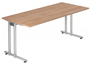 HAMMERBACHER NS19 Schreibtisch nussbaum rechteckig