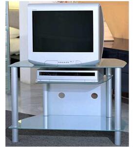 Porta TV Vista 80 in allumino anodizzato portata max 90 kg 20 Plasma da 19 inch a 32 inch