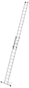Scala di accesso a fune in 2 parti con traversata standard 2x14 pioli