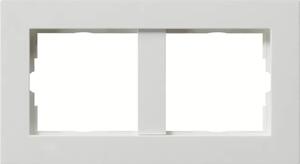 Cornice doppia bianco puro - Cornice doppia bianca 1002204
