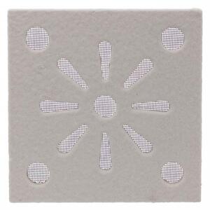 Griglia di Areazione Artistica Quadrata Pitturabile con Zanzariera - EFFETTO Pietra Accessorio Griglia Areazione