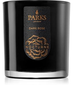 Parks London Nocturne Dark Rose candela profumata 220 g
