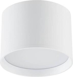 Lindby Faretto LED Nivoria, Ø 12 cm, 15 W, bianco, metallo