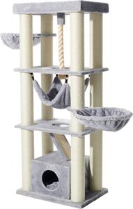 Tiragraffi Nobby Ordu, altezza 176 cm, grigio chiaro