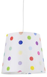 Sospensione Diametro 42 cm Kone Bolli,design Emporium realizzato in Polypropylene , cristallo acrilico , metallo, misure 42x42x36 cm