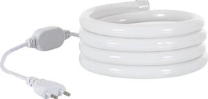Striscia LED neon dimmerabile 220V arancione rotonda 360 9W/m taglio 100cm IP67 su misura 2 m
