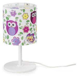 Abatjour Cylinder Giungla,design Emporium realizzato in Polypropylene , PVC espanso , metallo, misure 18x18x25 cm