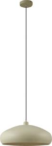 Lampada a sospensione Lindby Elover, verde chiaro, Ø 45 cm, ferro