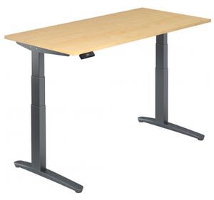 XBHM 16 GG - Piano in acero, dimensioni 160 x 80, con regolazione elettronica dell'altezza