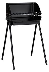 Barbecue Barbecue a carbonella con paravento 64256