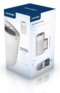 Concept OV1200 - Deumidificatore e purificatore d'aria PERFECT AIR 1 l 45W/230V bianco