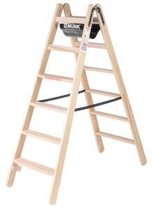 Scaletta in legno 2x6 gradini