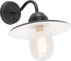 Lampada da parete per esterni antracite IP44 Kansas grafite