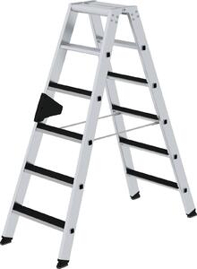 Scaletta accessibile da entrambi i lati con gradini clip-step 2x6
