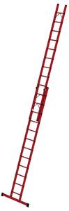 Scala a pioli in VTR a 2 sezioni con traversata standard 2x12 pioli