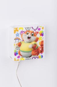 Applique Miaonight Snapcat Polpetta,design Emporium realizzato in Cristallo acrilico , metallo, misure 15x6x15 cm