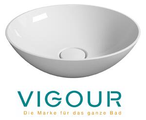 VIGOUR INDIVIDUAL 3.0 Rivestimento minerale SolidPlus VIG Ø 40 cm, bianco lucido